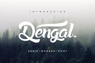 Dengal Modern Font Font Download