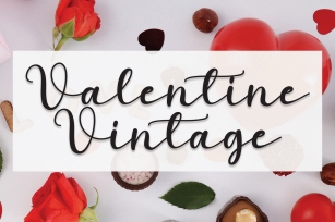 Valentine Vintage Font Download