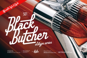Black Butcher Font Download