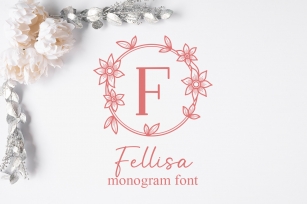 Fellisa Monogram Font Download
