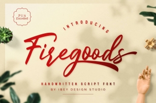 Firegoods Font Download
