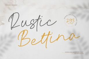 Rustic Bettina Font Download