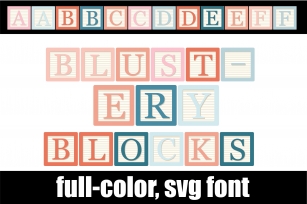 Blustery Block Font Download