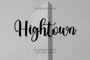 Hightown Font Download