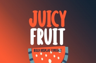 Juicy Fruit Font Download