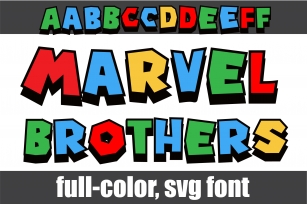 Marvel Brothers Font Download