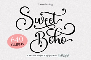 Sweet boho Font Download