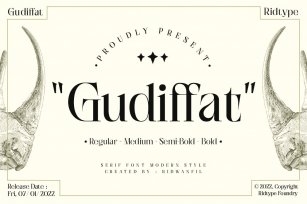 Gudiffat Family Font Download