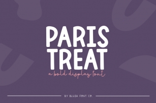 PARIS TREAT Vintage Display Font Font Download