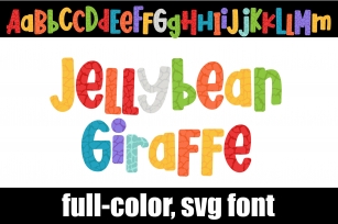 Jellybean Giraffe Font Download