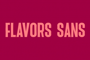 Flavor Sans Font Download