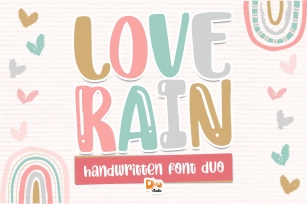 Love Rain Font Download