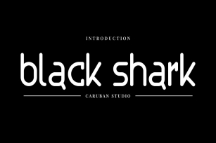 Black Shark Font Download