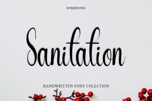 Sanitation Font Download