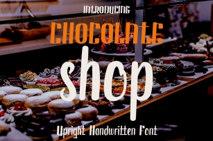 Chocolate Shop Font Download