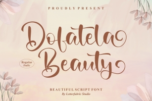 Dofatela Beauty Font Download