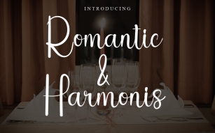 Romantic  Harmonis Font Download