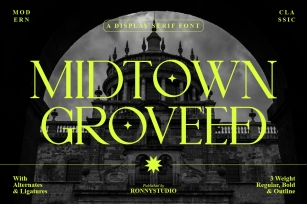 Midtown Groveed Font Download