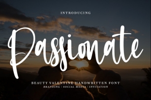 Passionate Font Download