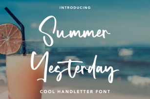 SummerYesterday Font Download