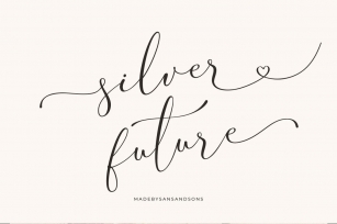 Silver Future Font Download