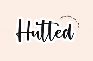 Hutted Font Download