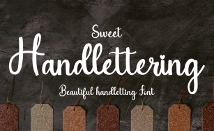 Sweet Handlettering Font Download