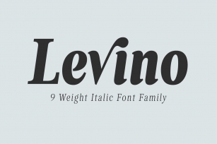 Levino Family Font Download