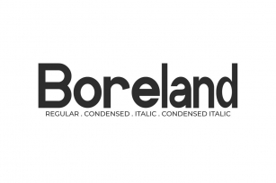 Boreland Font Download