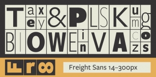 Freight Sans Pro Font Download