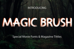 Magic Brush Font Download