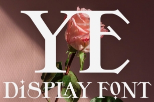 YE Bold Ligature Serif Font Download