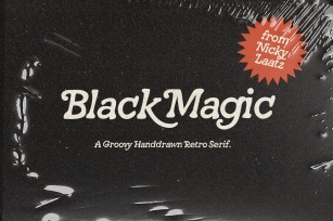 Black Magic Slab Serif Font Download