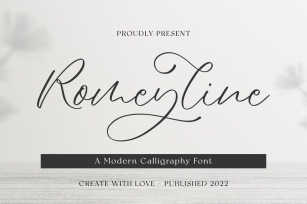 Romeyline Font Download