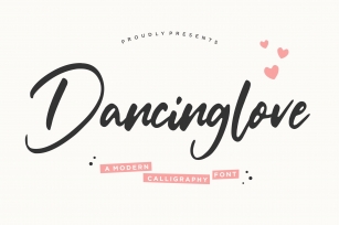 Dancinglove Modern Calligraphy Font Download