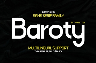 Baroty Font Download