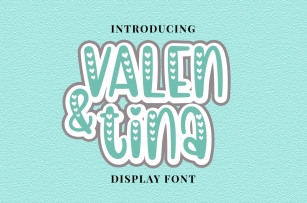 Valen and Tina Font Download
