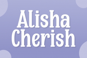 Alisha Cherish Font Download