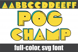 Pog Champ Font Download