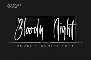 Bloody Night Font Download