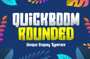 Quickboom Rounded Font Download