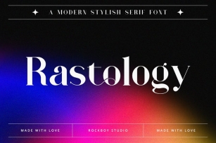 Rastology - Modern Stylish Font Download