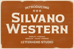 Silvano Western Font Download