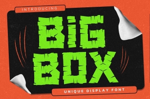 BIG BOX Font Download