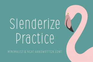 Slenderize Practice Font Download