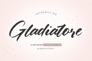 Gladiatore Font Download