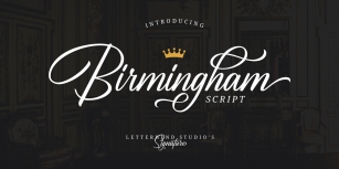 Birmingham Scrip Font Download