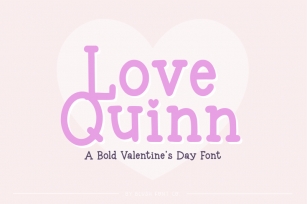 LOVE QUINN Typewriter Valentine Font Font Download