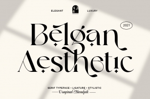 Belgan Aesthetic Font Download