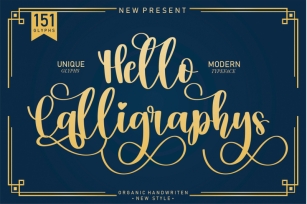 Hello Calligraphys Font Download